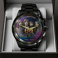 Pink Floyd 60th Anniversary Black Stainless Steel Watch - TANTN24646