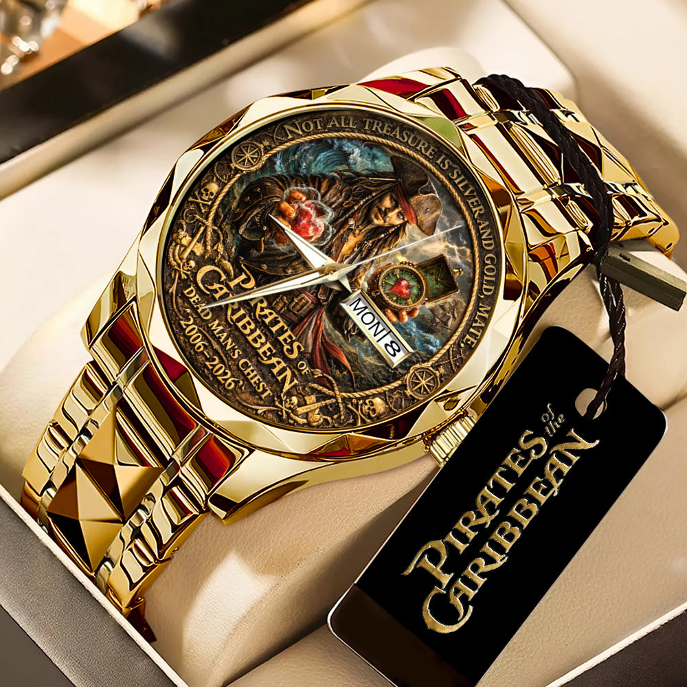 Pirates of the Caribbean 20th Anniversary Alloy Luxury Quartz Watch - TANTN20023