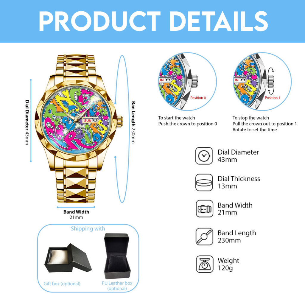 Prince Alloy Luxury Quartz Watch - GNE4704