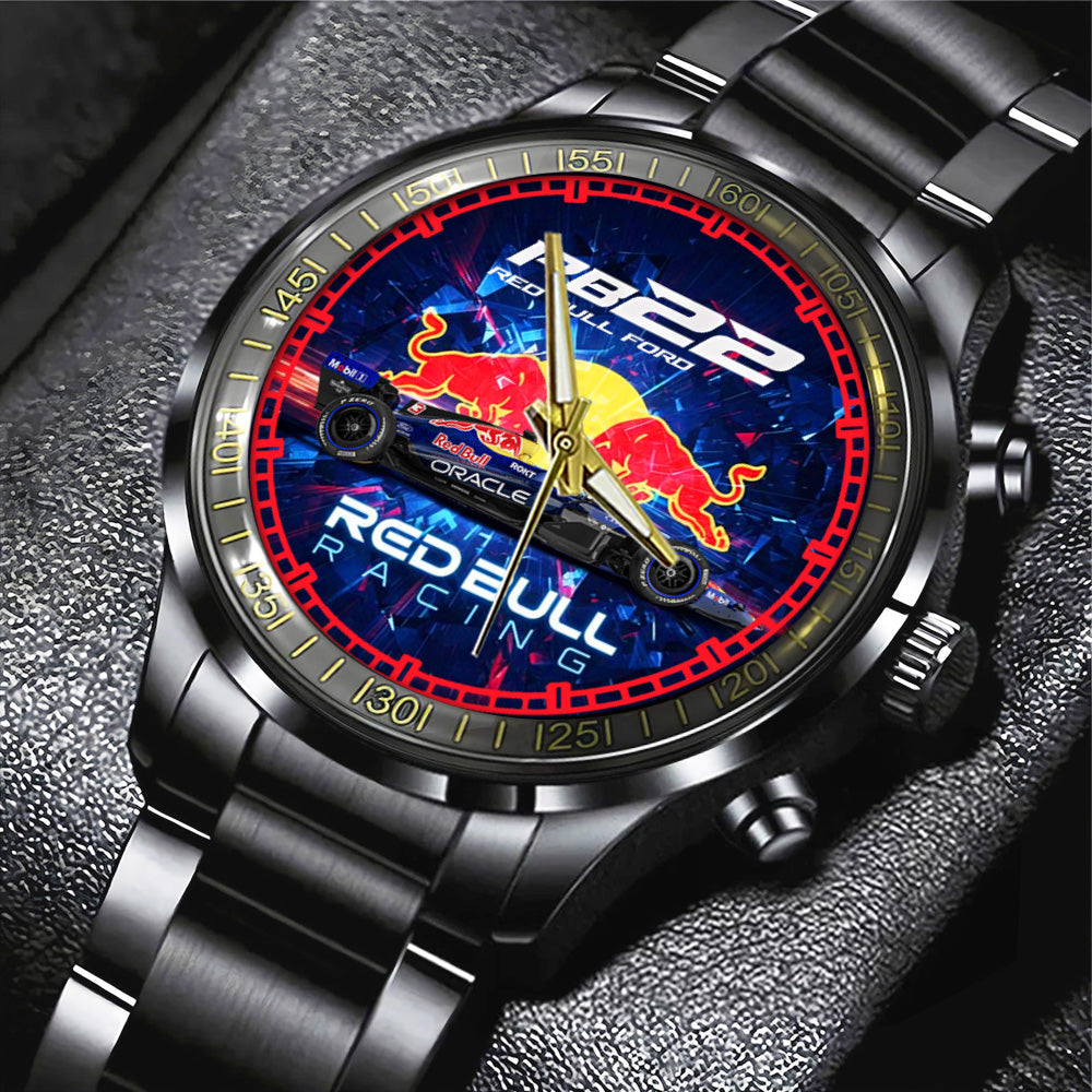 Red Bull Racing 2026 Black Stainless Steel Watch - GNE5725