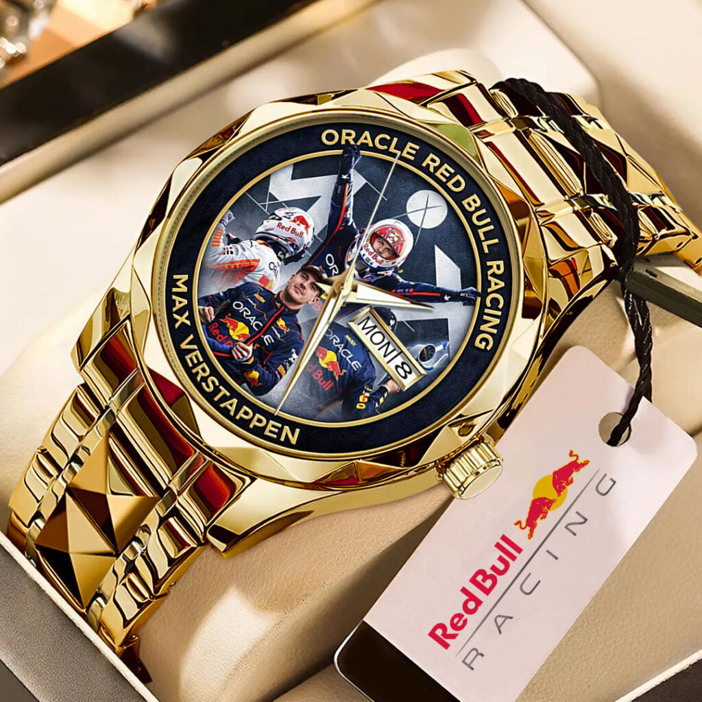 Red Bull Racing x Max Verstappen Alloy Luxury Quartz Watch - TMTHU3199