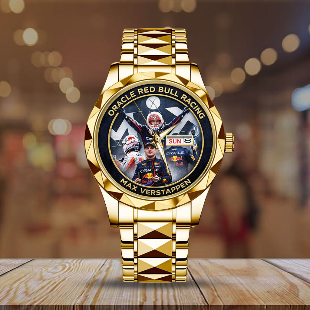 Red Bull Racing x Max Verstappen Alloy Luxury Quartz Watch - TMTHU3199