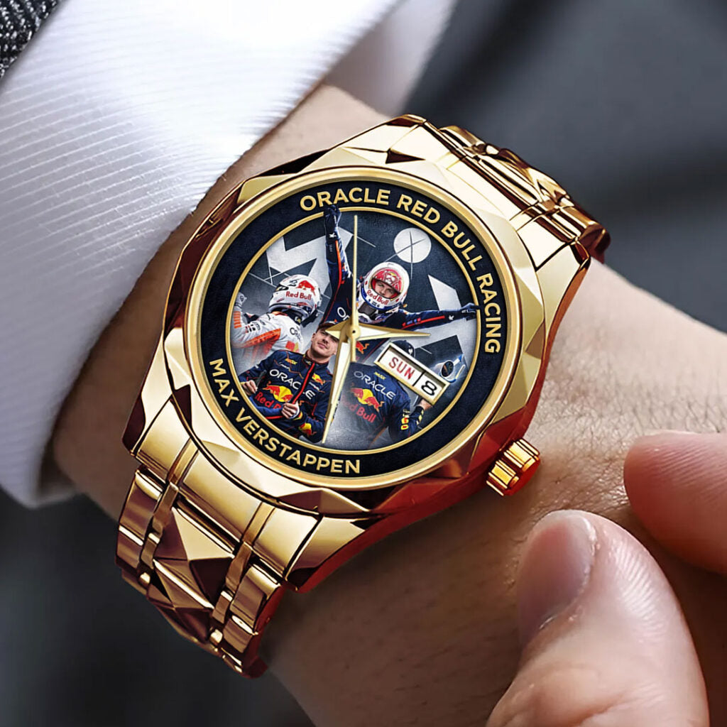 Red Bull Racing x Max Verstappen Alloy Luxury Quartz Watch - TMTHU3199