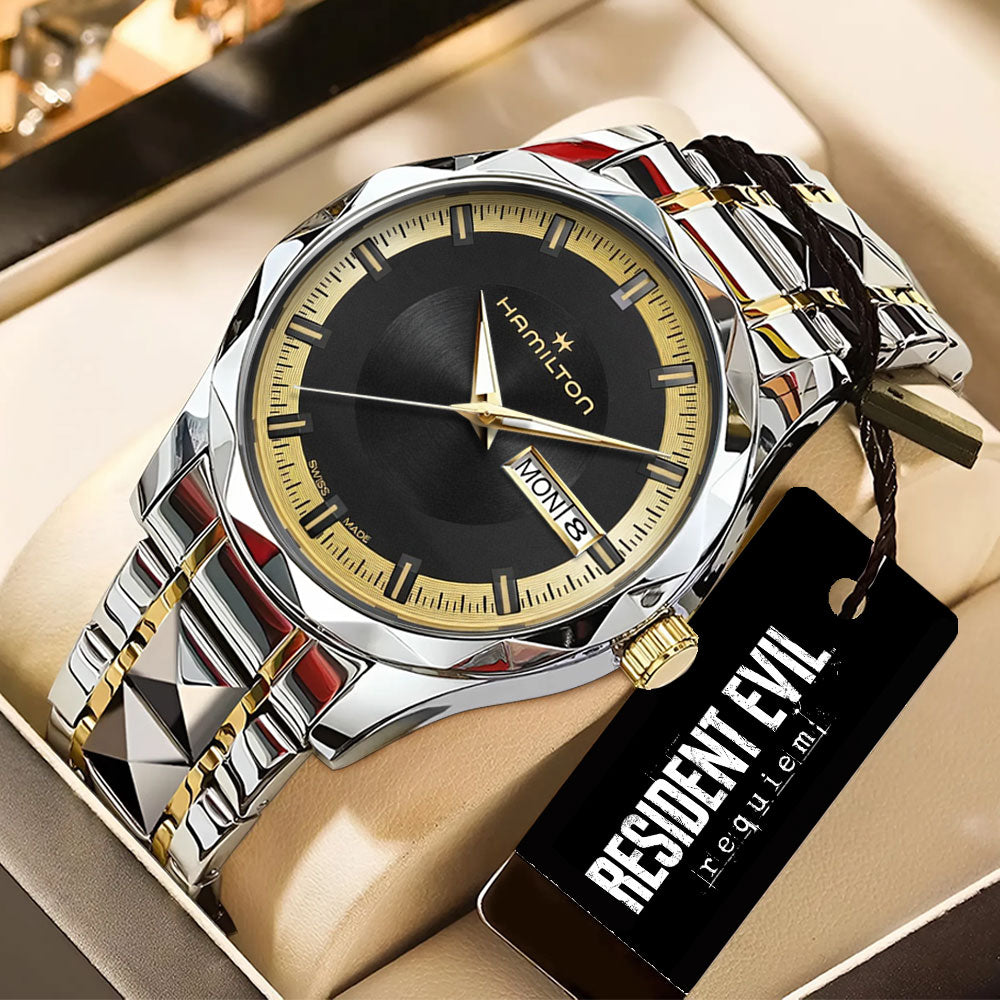 Resident Evil Requiem Alloy Luxury Quartz Watch - TANTN22221