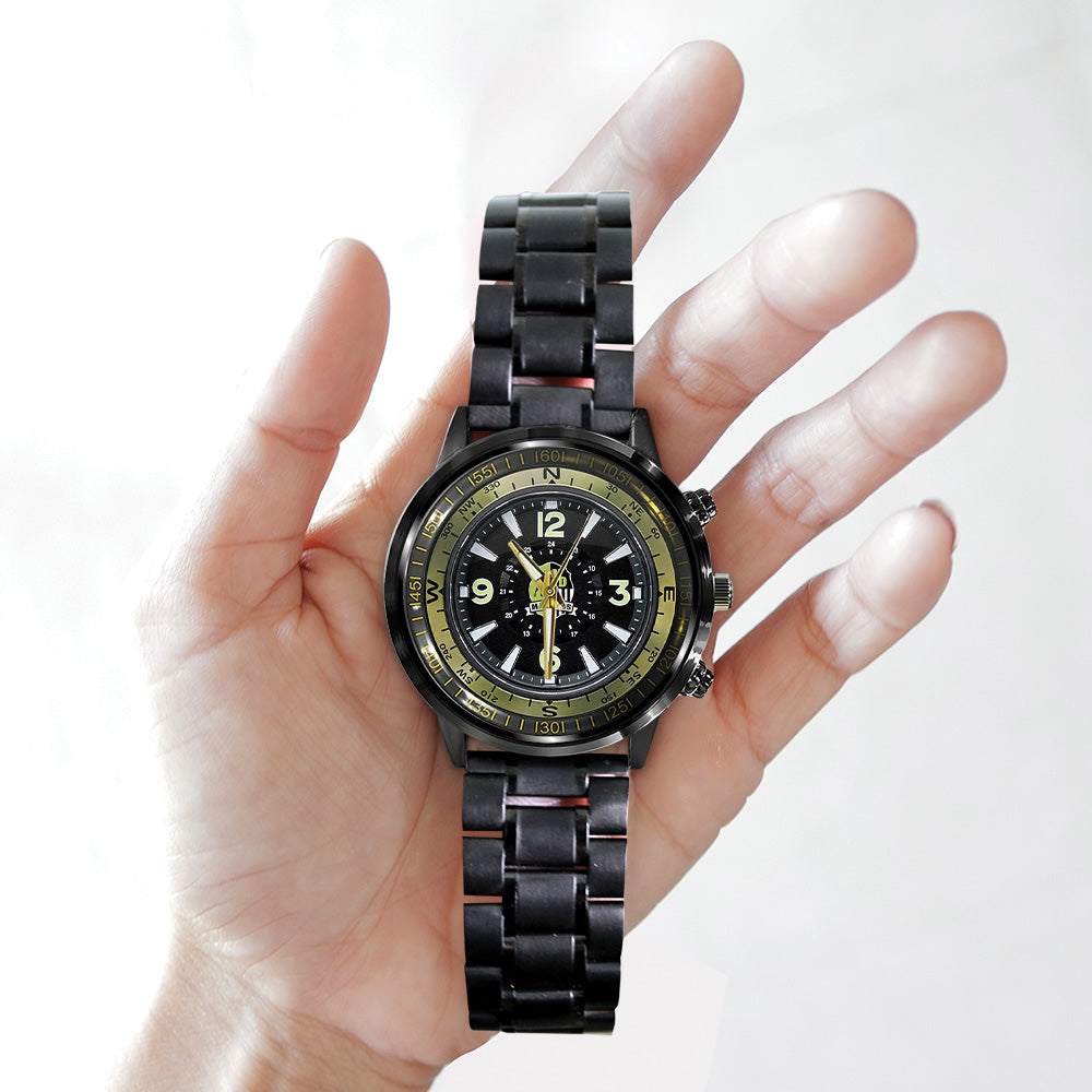 Resident Evil Black Stainless Steel Watch - GNE5862