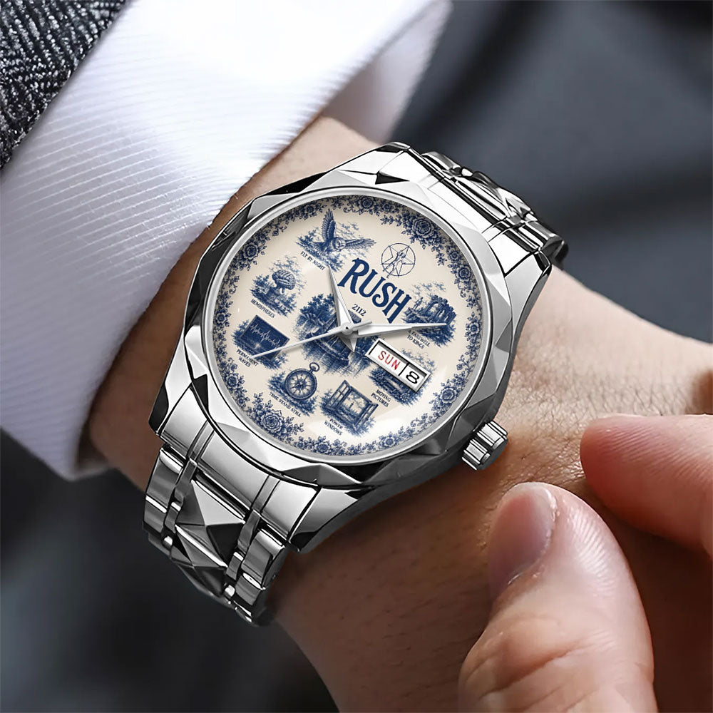 Rush Alloy Luxury Quartz Watch - TANTN24472