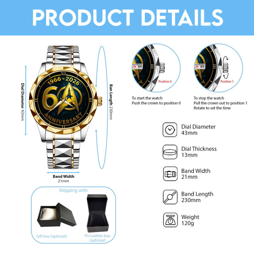 Star Trek Alloy Luxury Quartz Watch - TMTHU 237