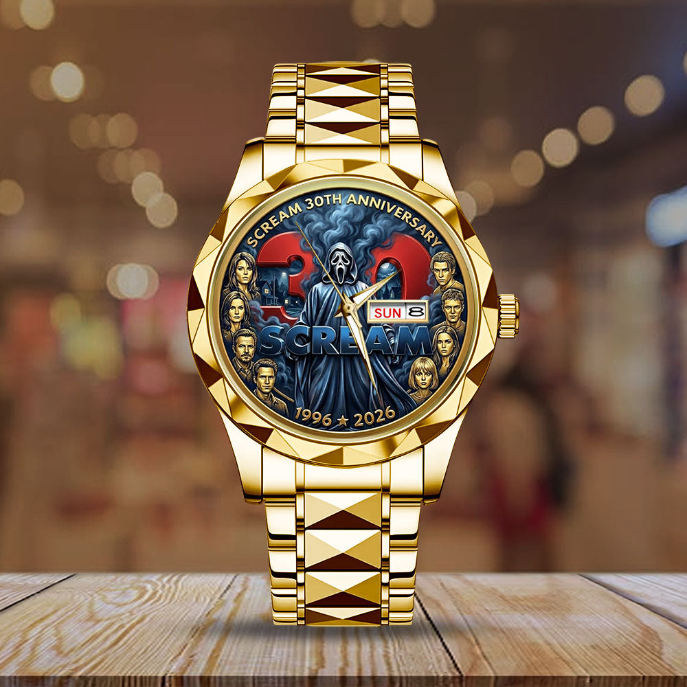 Scream 30th Anniversary Alloy Luxury Quartz Watch - TMTHU3859