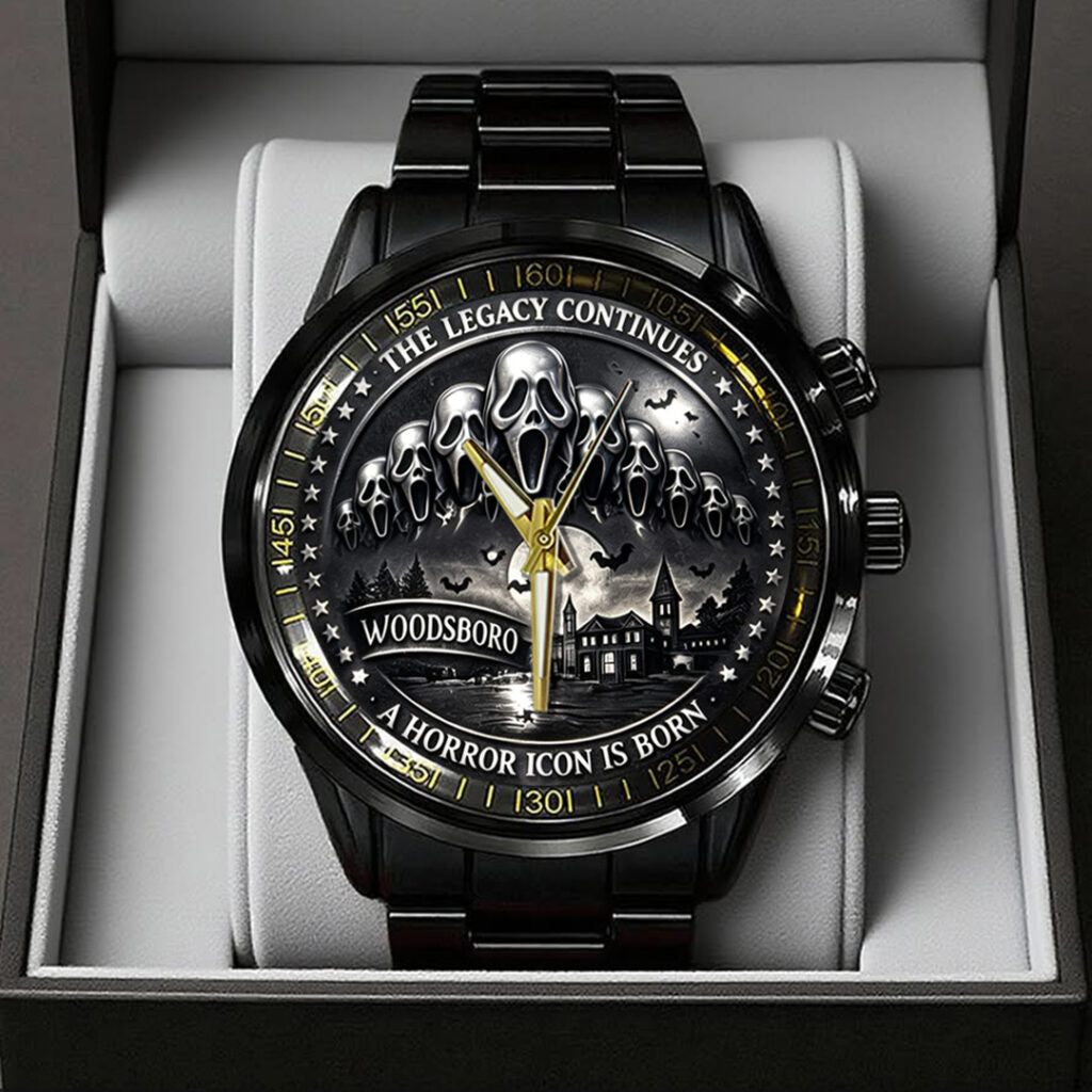 Scream Black Stainless Steel Watch - TANTN21311
