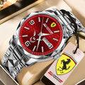 Scuderia Ferrari x Lewis Hamilton Alloy Luxury Quartz Watch - TMTHU4400