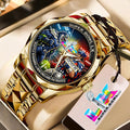 Seattle Seahawks x New England Patriots Super Bowl LX 2025 Alloy Luxury Quartz Watch - TMTHU3475