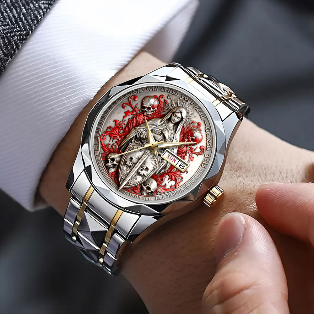 She Will Crush Your Head Alloy Luxury Quartz Watch - TANTN19696