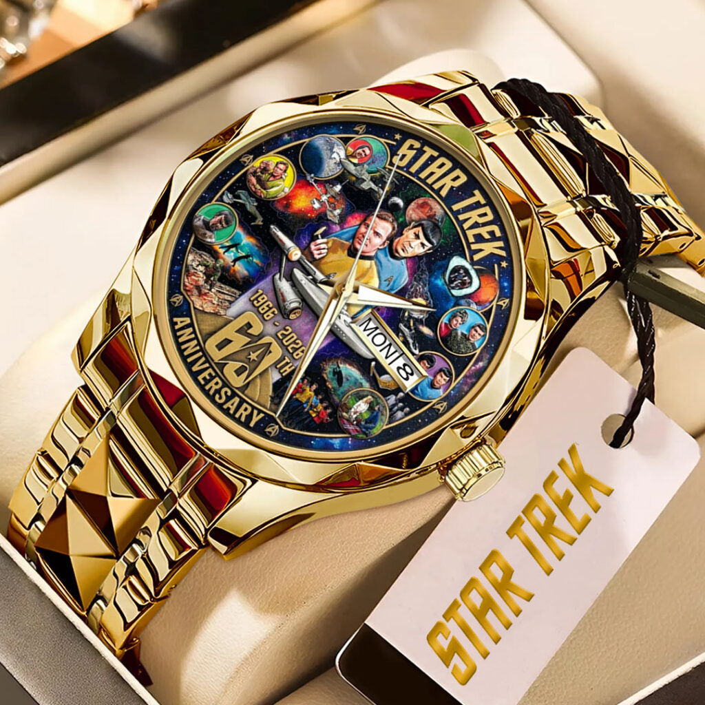Star Trek 60th Anniversary 2026 Alloy Luxury Quartz Watch - TMTHU4608