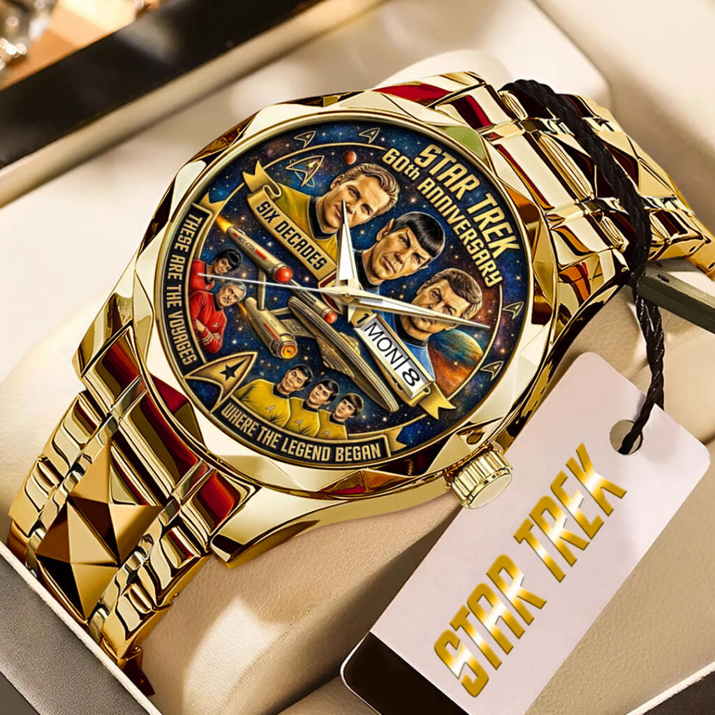 Star Trek 60th Anniversary 2026  Alloy Luxury Quartz Watch - TMTHU4662