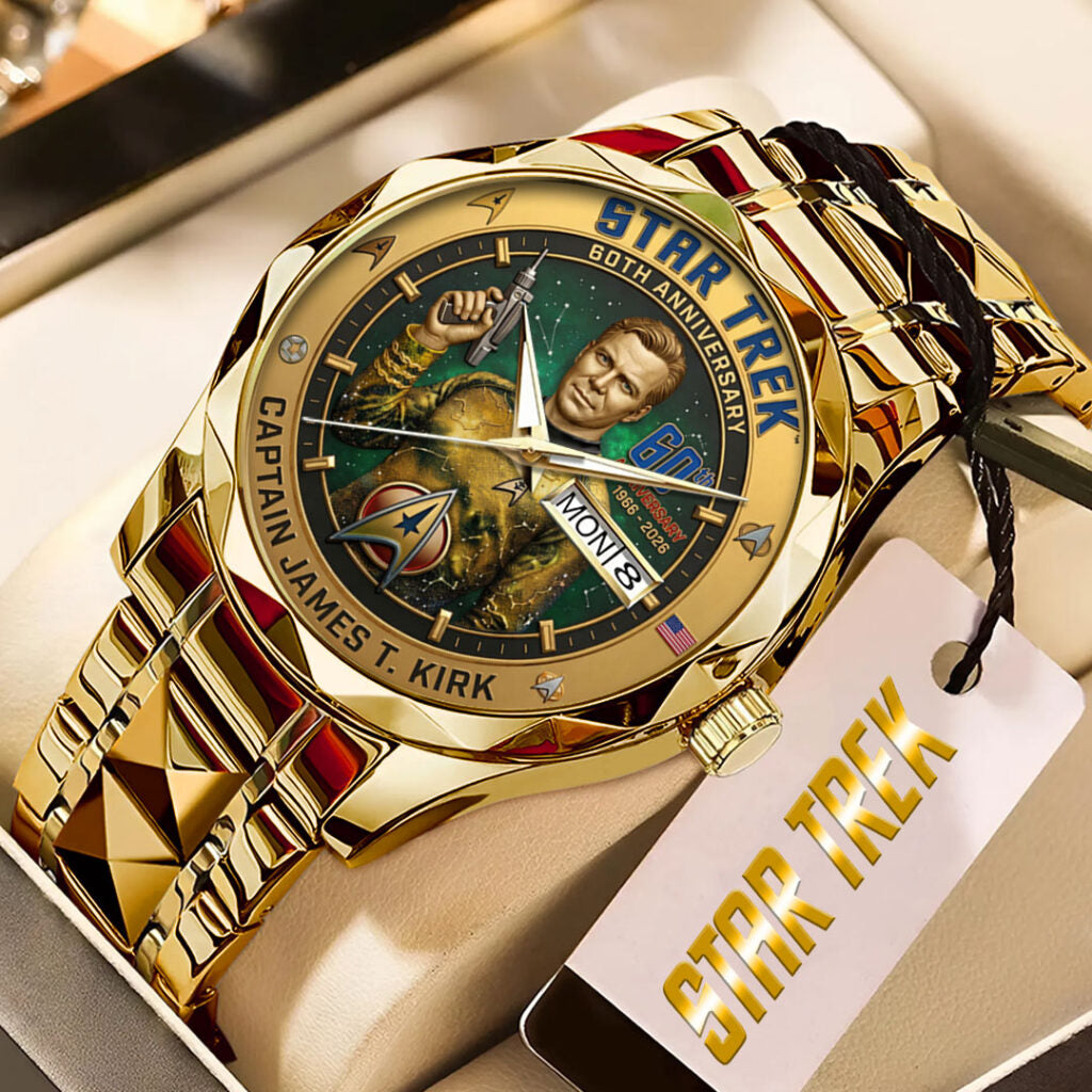 Star Trek 60th Anniversary 2026 Alloy Luxury Quartz Watch - TMTHU5491