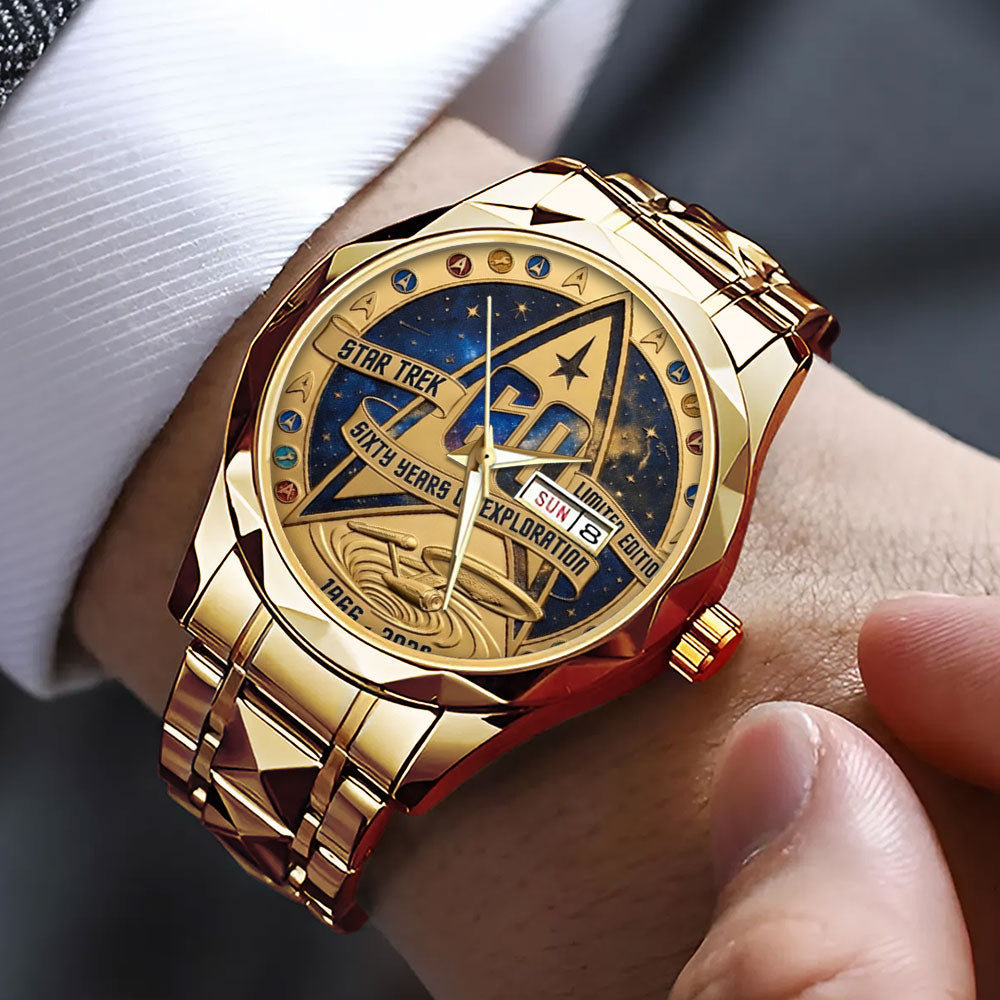 Star Trek 60th Anniversary 2026 Alloy Luxury Quartz Watch - TMTHU5649
