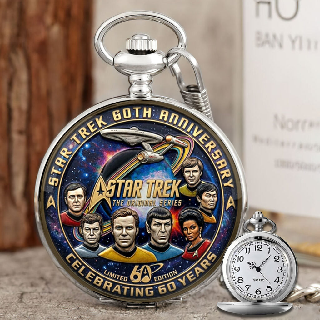 Star Trek 60th Anniversary 2026 Pocket Watch - TMTHU4646