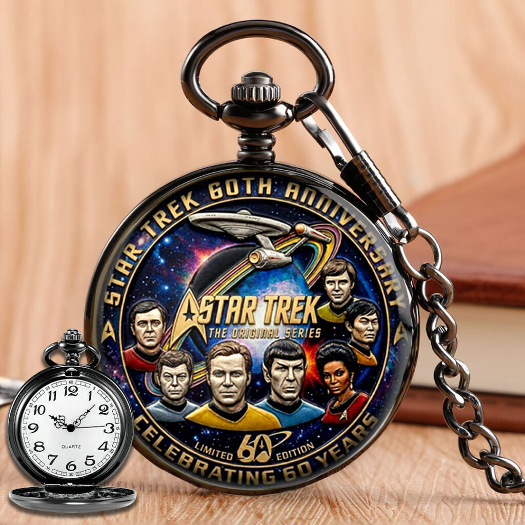 Star Trek 60th Anniversary 2026 Pocket Watch - TMTHU4646