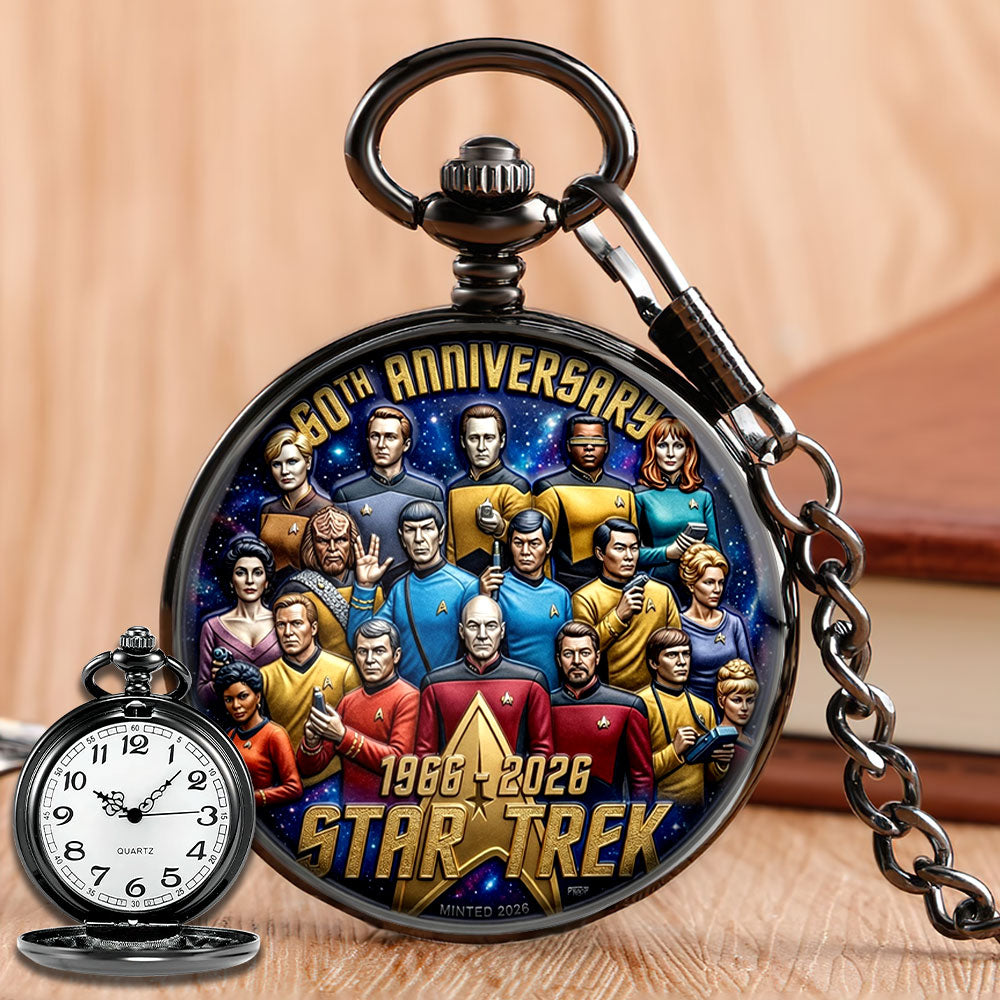 Star Trek 60th Anniversary 2026 Pocket Watch - TMTHU4787