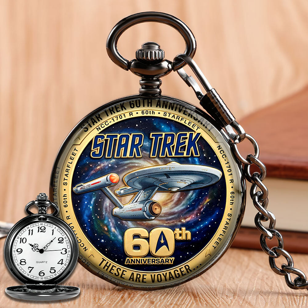 Star Trek 60th Anniversary 2026 Pocket Watch - TMTHU5231