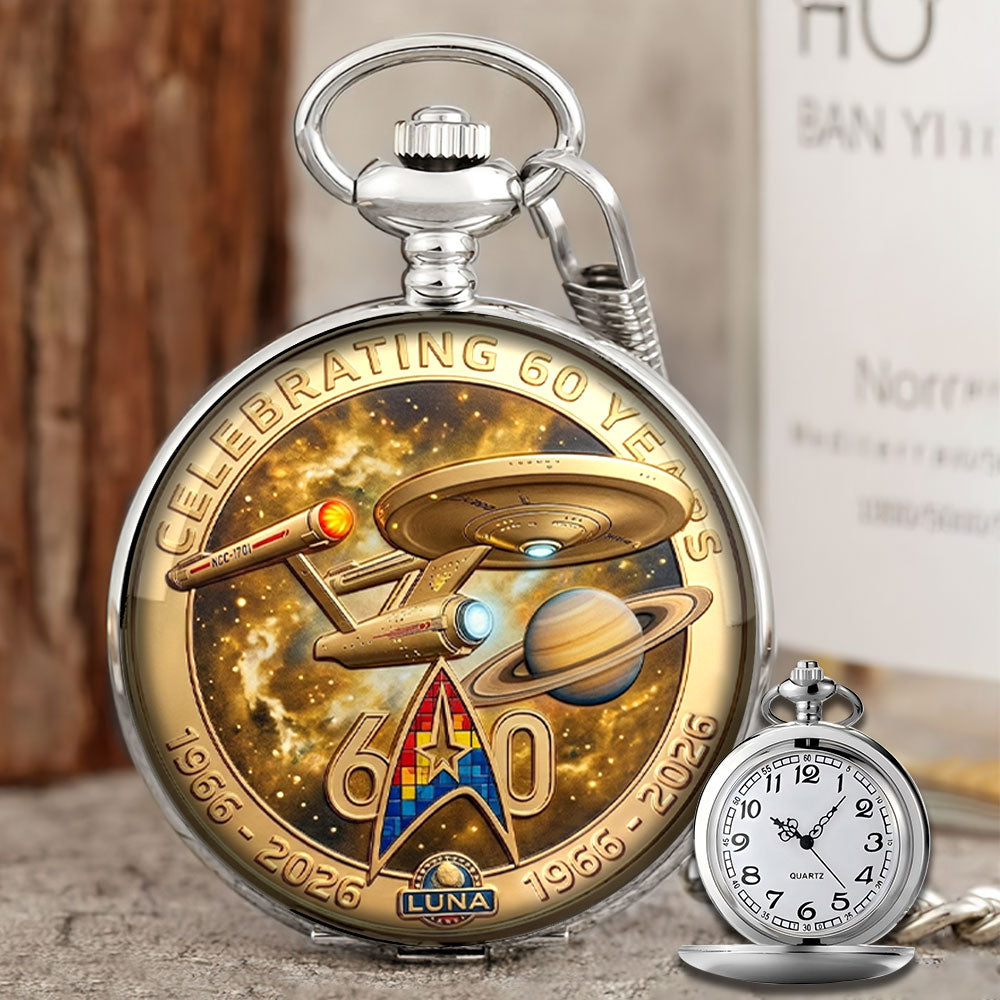 Star Trek 60th Anniversary 2026 Pocket Watch - TMTHU5351