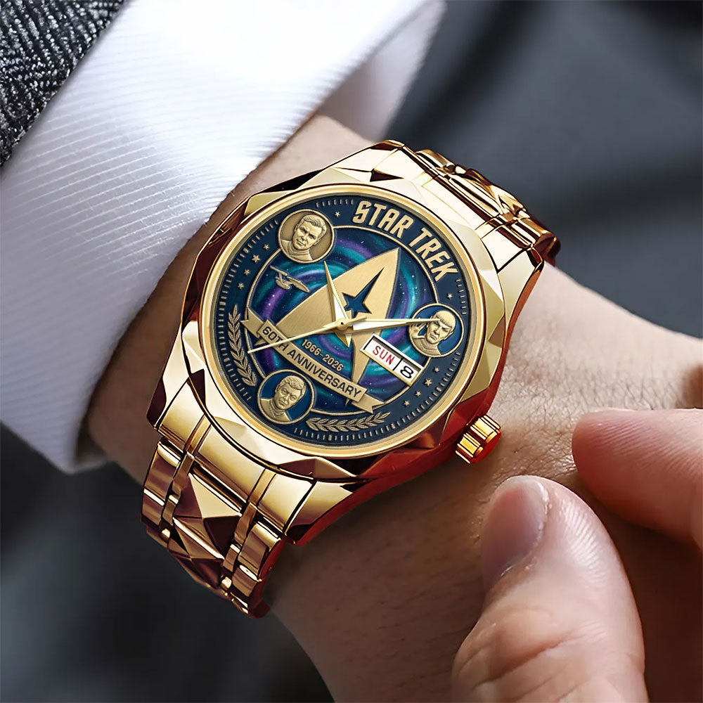 Star Trek 60th Anniversary Alloy Luxury Quartz Watch - MAITM14971