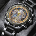 Star Trek 60th Anniversary Black Stainless Steel Watch - TMTHU7680