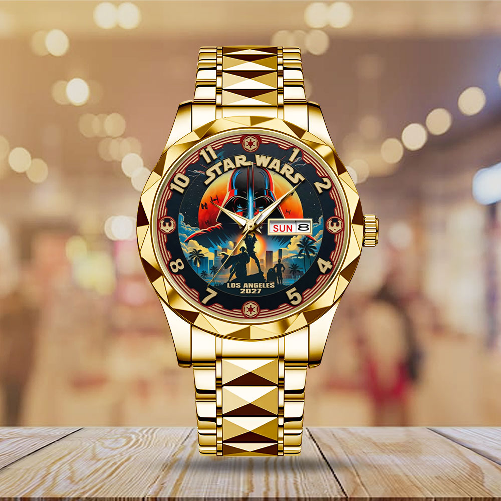 Star Wars 50th Anniversary 2027 Alloy Luxury Quartz Watch - TMTHU5678