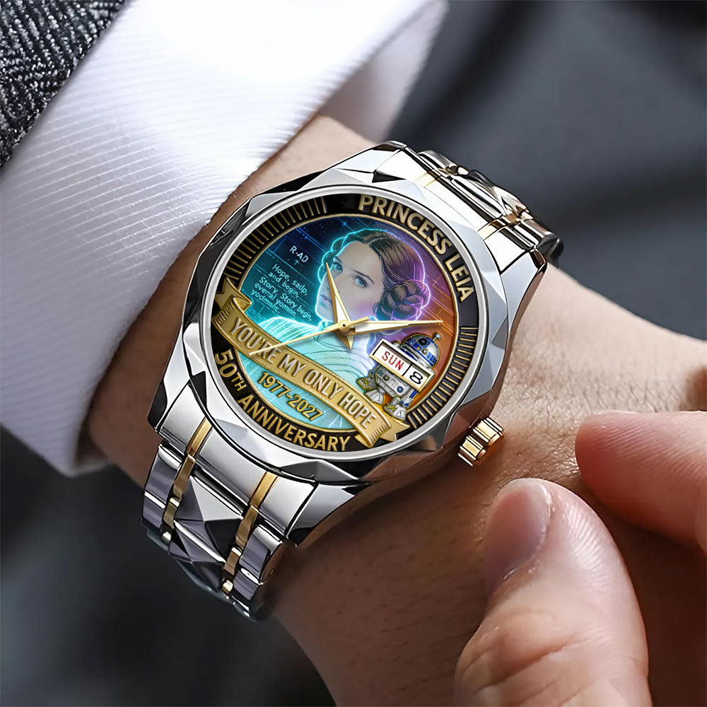 Star Wars 50th Anniversary 2027 Alloy Luxury Quartz Watch - TANTN20869