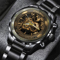 Star Wars 50th Anniversary Black Stainless Steel Watch - TMTHU6603