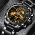 Star Wars 50th Anniversary Black Stainless Steel Watch - TMTHU6795