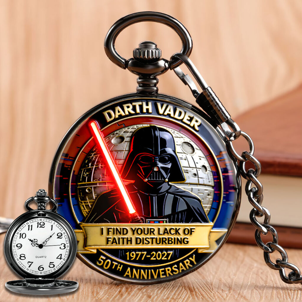 Star Wars 50th Anniversary Pocket Watch - HOATT16974
