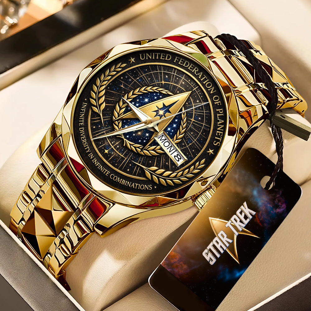 Star Trek Alloy Luxury Quartz Watch - TANTN20704