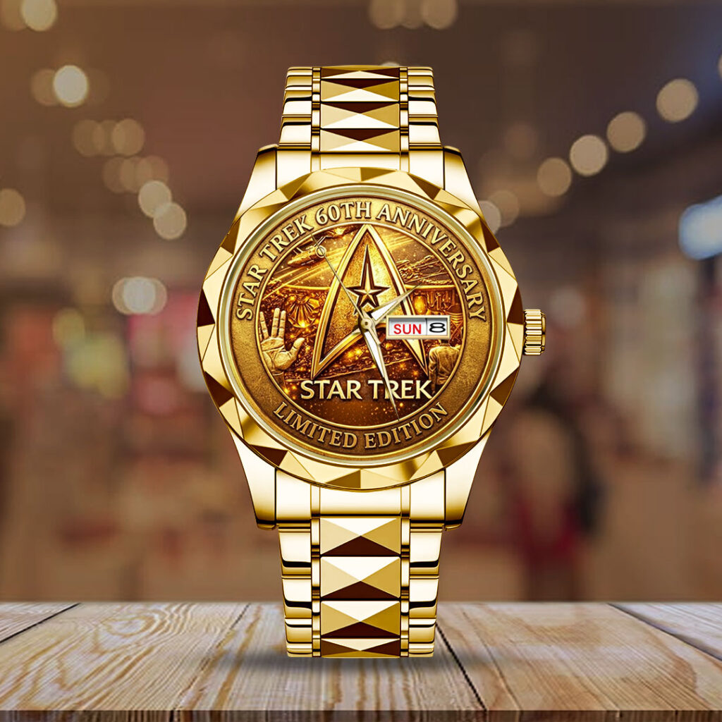 Star Trek 60th Anniversary Alloy Luxury Quartz Watch - TMTHU4082
