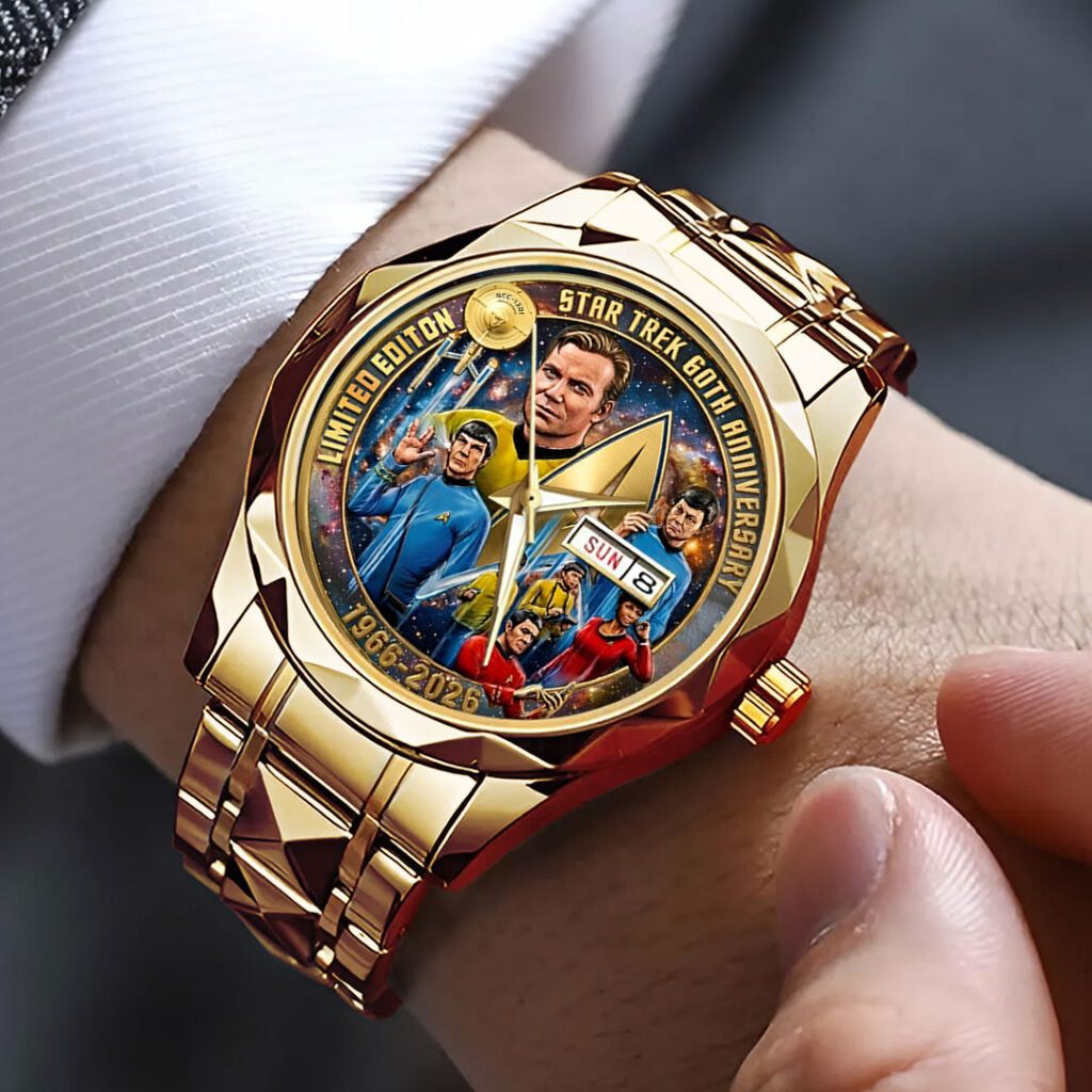 Star Trek 60th Anniversary 2026 Alloy Luxury Quartz Watch - TMTHU3934