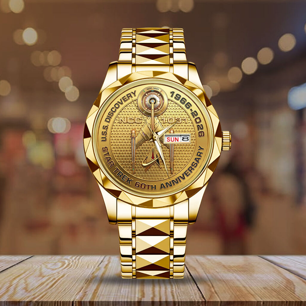 Star Trek 60th Anniversary 2026 Alloy Luxury Quartz Watch - TMTHU3973