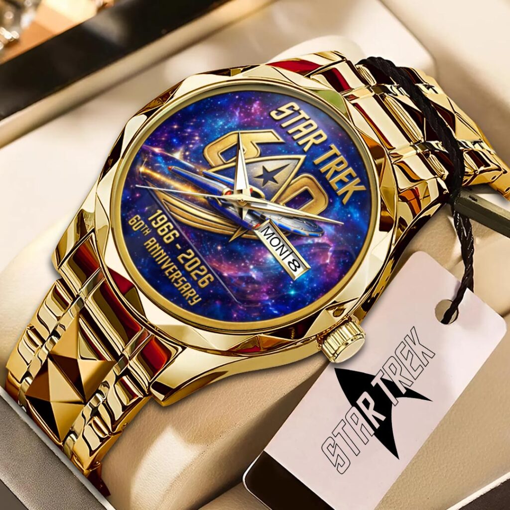 Star Trek 60th Anniversary Alloy Luxury Quartz Watch - HOATT15851