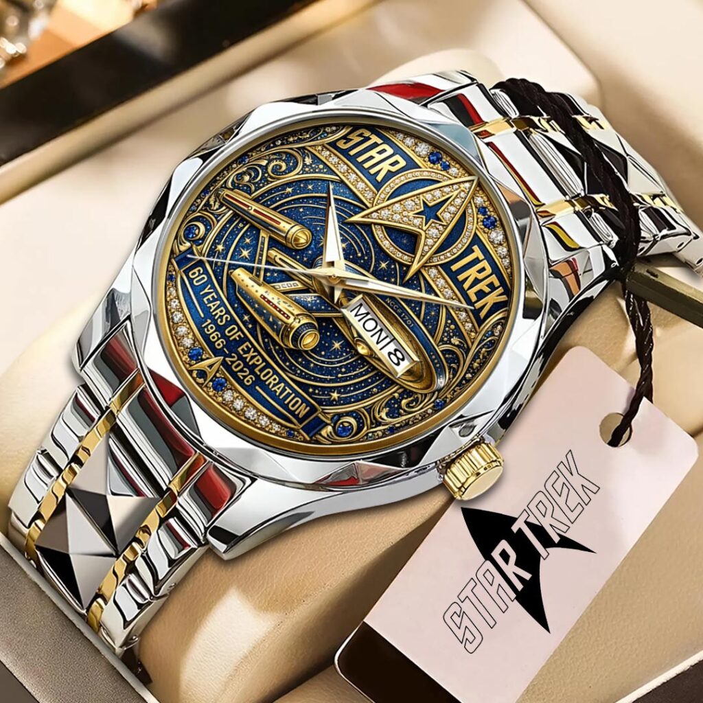 Star Trek 60th Anniversary Alloy Luxury Quartz Watch - HOATT15905