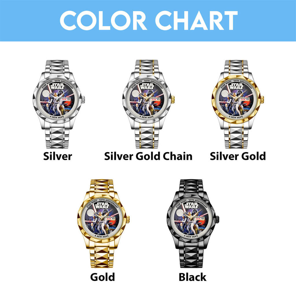 Star Wars Alloy Luxury Quartz Watch - TMTHU2211