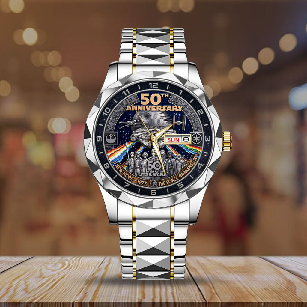 Star Wars 50th Anniversary Alloy Luxury Quartz Watch - GNE7098