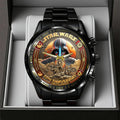 Star Wars 50th Anniversary Black Stainless Steel Watch - GNE6271