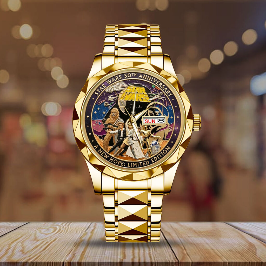 Star Wars 50th Anniversary 2027 Alloy Luxury Quartz Watch - TMTHU4261