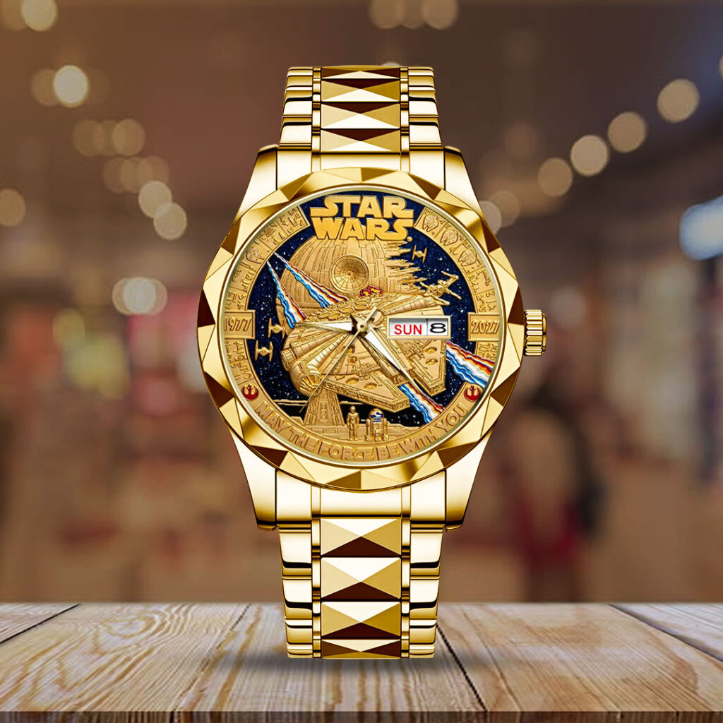 Star Wars 50th Anniversary 2027 Alloy Luxury Quartz Watch - MAITM15180