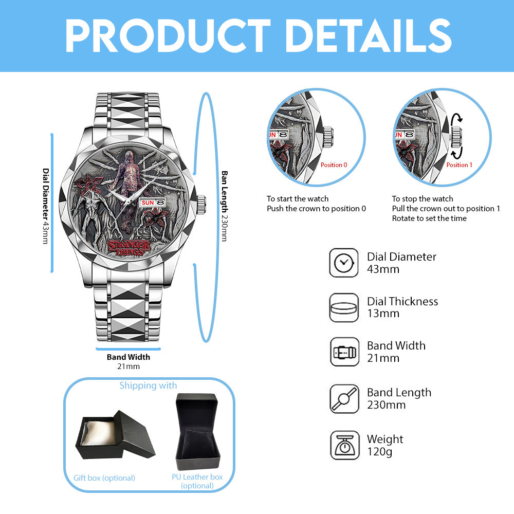 Stranger Things Alloy Luxury Quartz Watch - TANTN17478