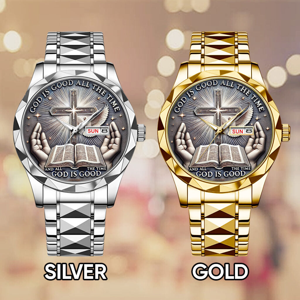 God is Good Alloy Luxury Quartz Watch - TANTN 14535