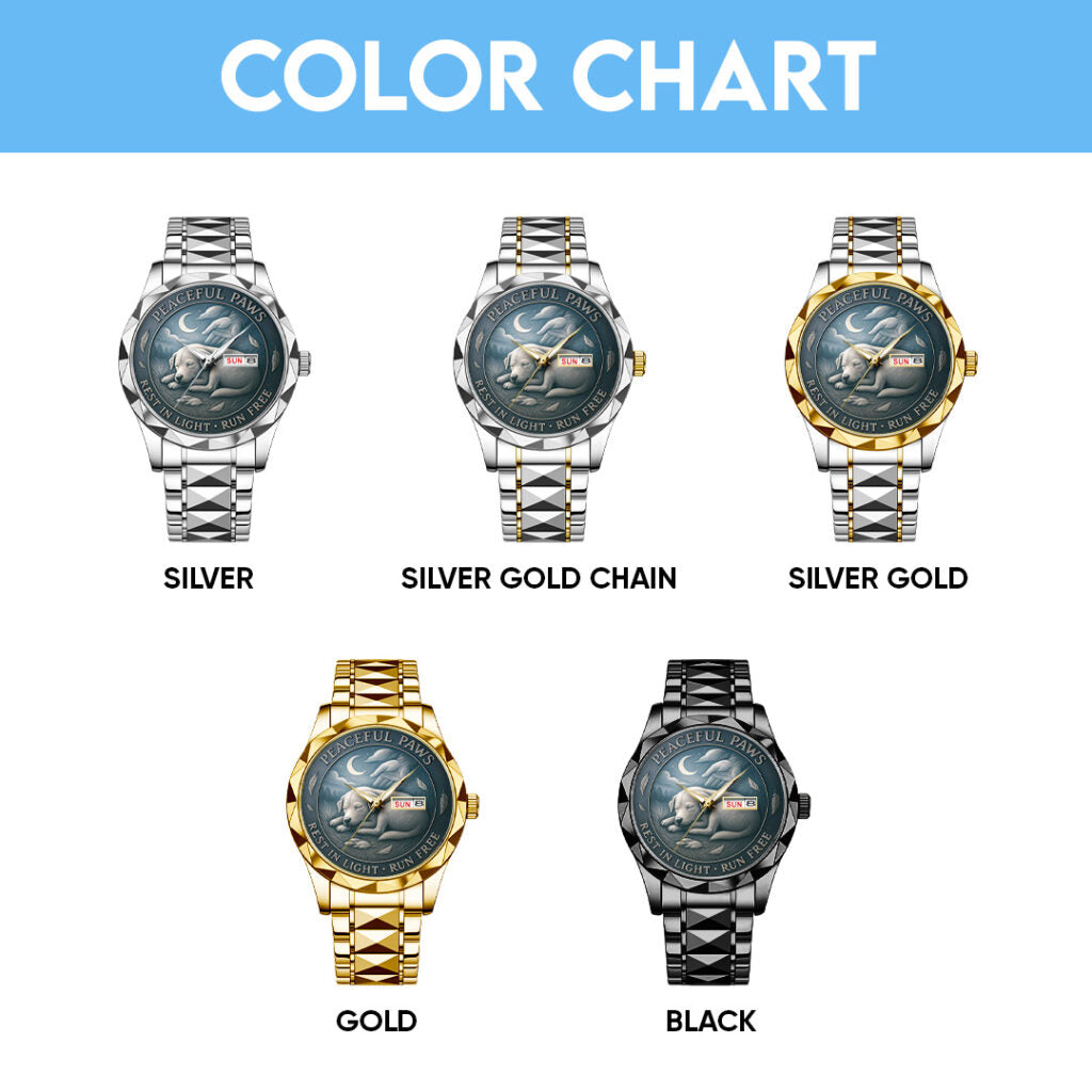 Peaceful Paws Alloy Luxury Quartz Watch - TANTN15862