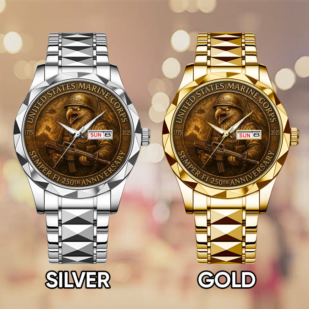US Marine Corps Alloy Luxury Quartz Watch - TANTN15864
