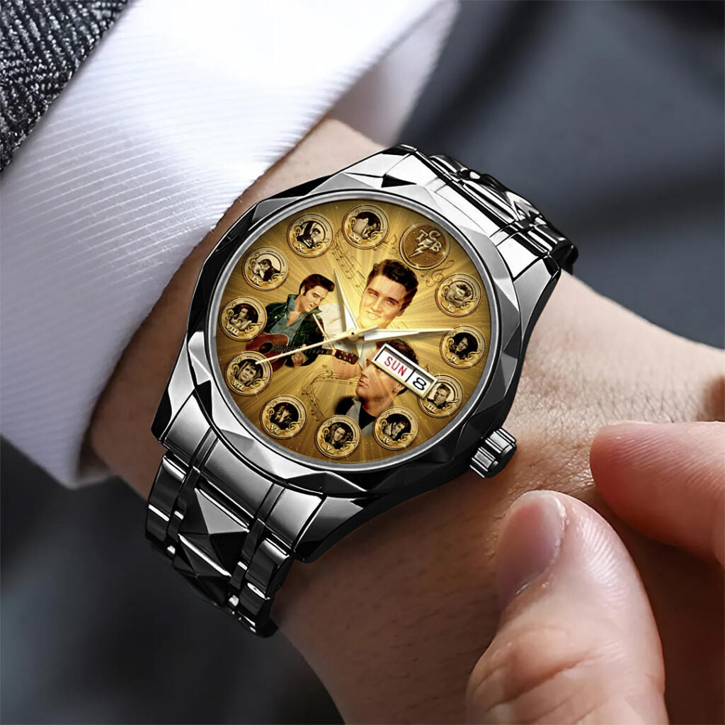 Elvis Presley Alloy Luxury Quartz Watch - TANTN17869