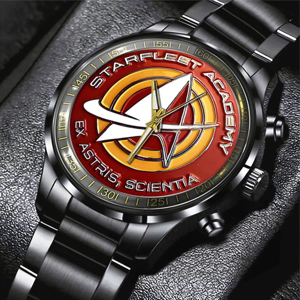 Star Trek Black Stainless Steel Watch - TANTN17984
