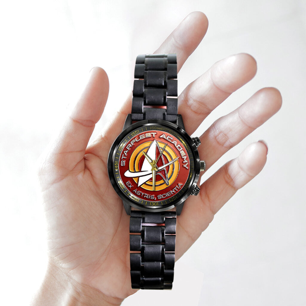 Star Trek Black Stainless Steel Watch - TANTN17984